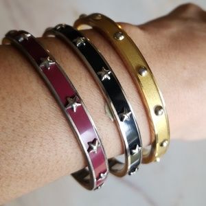 Set of 3 Coach bangles